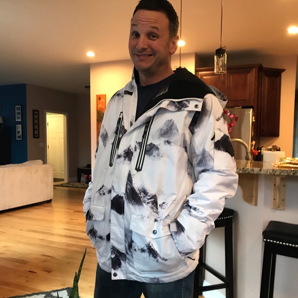 Men’s large winter jacket size large gsou snow